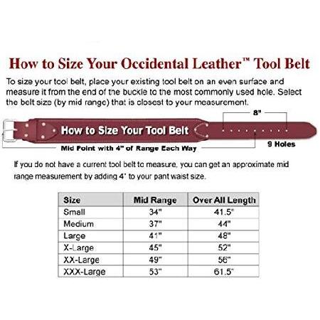 Occidental　Leather　9525LH　LG　Finisher　Set　The　Left　Handed