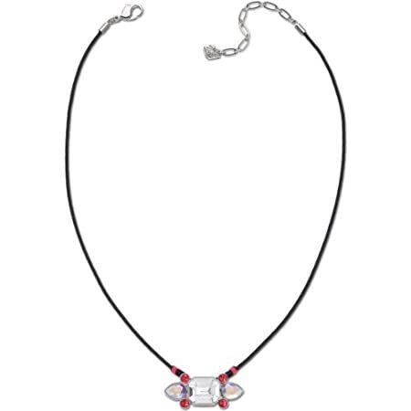 スワロフスキーToshaブラックネックレス