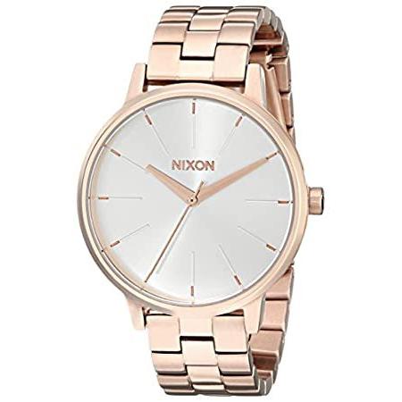 最上の品質な Nixon Womens Kensington Japanese quartz Stainless Steel watches Rose Gold / 腕時計