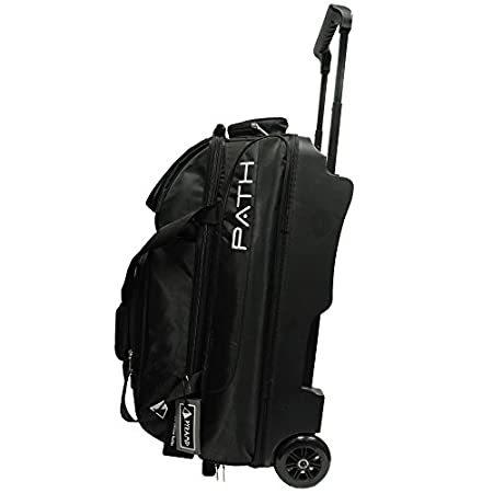 最安値に挑戦 Pyramid Path Triple Deluxe Roller ボーリングバッグ ブラック 送料無料 Turningheadskennel Com