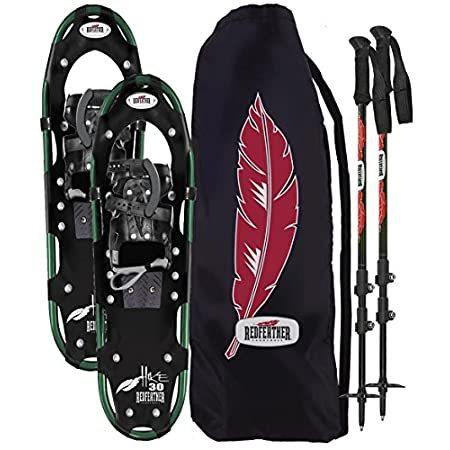 RedFeather Women's HIKE 25 Inch Recreational Series Snowshoe Kit with SV2 B