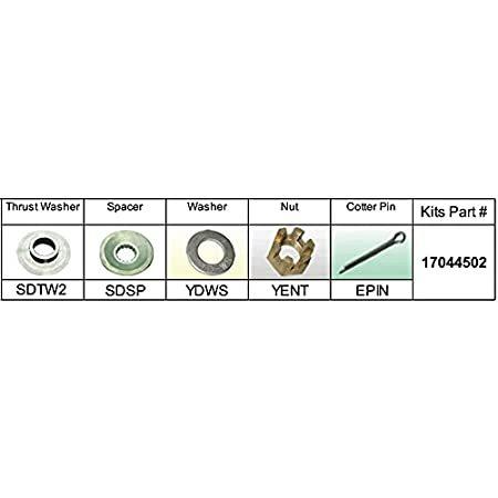 SOLAS 17044502 SD-PKT-2 Propeller Kit for Suzuki DF90-DF140 HP