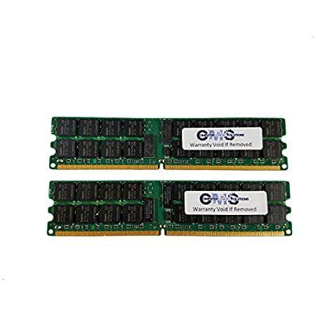 CMS 4GB (2X2GB) DDR2 3200 400MHZ ECC Registered DIMM Memory Ram Upgrade Compatible with Dell? Poweredge 1800 Ddr2 Single Rank for Server Only - B66
