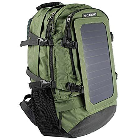 Panel Solar Walls 7 Backpack, Hiking Charge(並行輸入品) Battery) No (Green ノートパソコンバッグ、ケース 【史上最も激安】