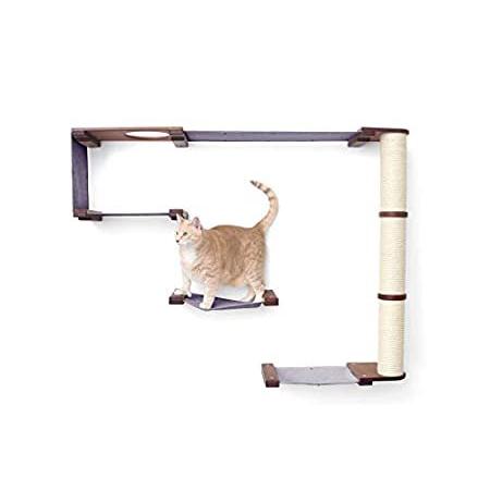CatastrophiCreations Cat Mod Climb Track Handcrafted Wall Mounted Cat Tree