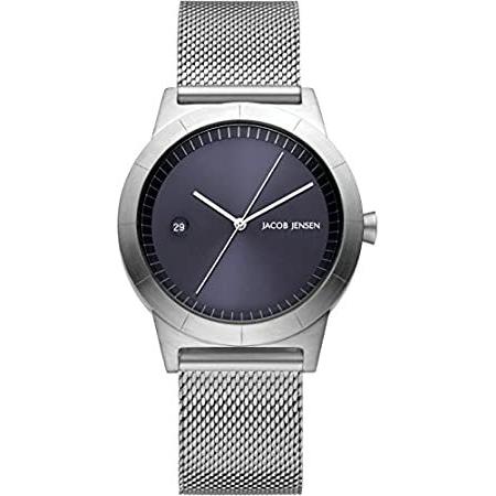 Jacob Jensen Womens Analogue Classic Quartz Watch with Stainless Steel Stra