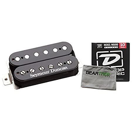 Seymour Duncan SH-PG1b Pearly Gates Guitar Pickup (Black) w/Geartree Cloth
