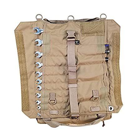 Atlas 46 Yorktown Tool Roll, Coyote Brown Ultra Portable, Innovative and