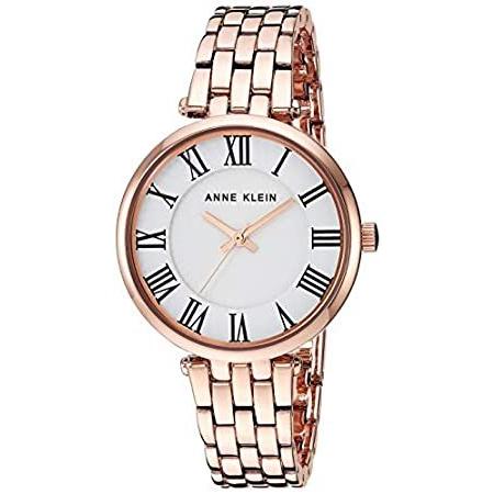 Anne Klein Women's AK/3322WTRG Rose Gold-Tone Bracelet Watch