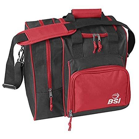 BSI デラックスシングルトート ブラック/レッド