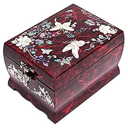 MADDesign ジュエリーオルゴール レッド RA-068