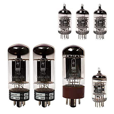 Vibrosonic Tube Set with Matched Power Tubes, TAD brand tubes, Compatible w