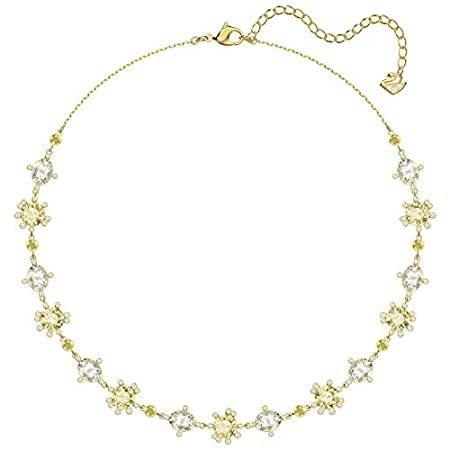 スワロフスキー オリーブネックレス 金メッキ 5460987