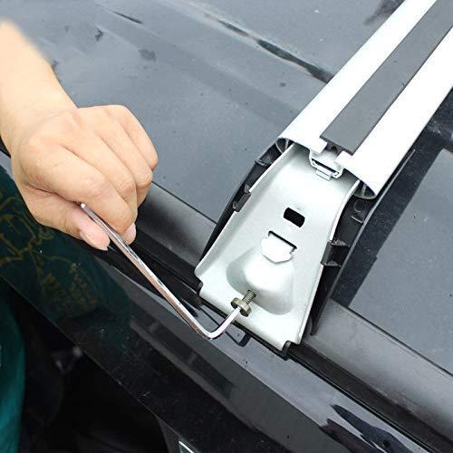 オンライン半額商品 SnailAuto Locking Roof Rack Fit for BMW X3 F25 2011-2016 Baggage Luggage Cross Bars