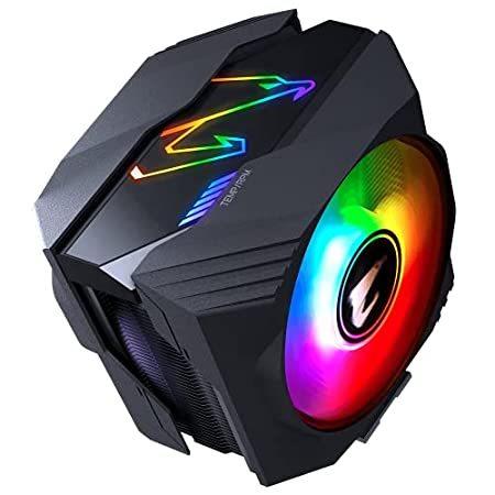 GIGABYTE AORUS ATC800 RGB 120mm CPUクーラー RGBと空気冷却