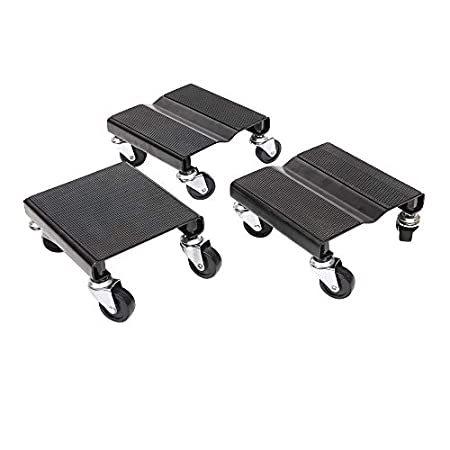 Snowmobile Dolly Set of 3 Snow Mobile Dollies Moving Rollers Anti-Slip Move