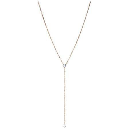 スワロフスキー アトラクト ソウルYネックレス One Size ホワイト