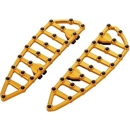Arlen Ness 06-894 MX Driver Floorboards Gold Anodized
