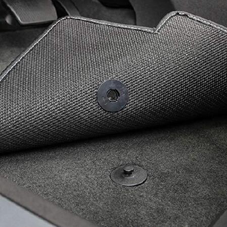 セール超安い Lloyd Mats Heavy Duty Carpeted Floor Mats for Cadillac XT6 2020-ON (Charcoal， 3 PC - Fronts ＆ Rear)