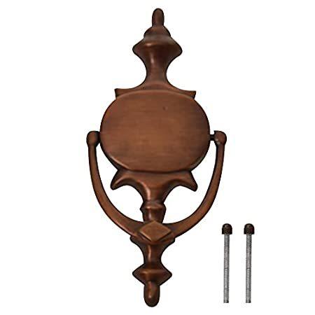 HIGHPOINT　COLLECTION　8-inch　Door　Antique　Knocker　Crest　Copper