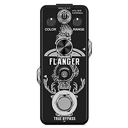 ギターエフェクターをUSAから直輸入VSN Guitar Flanger Pedal for Analog Flanger Effect Pedals Classic Metallic