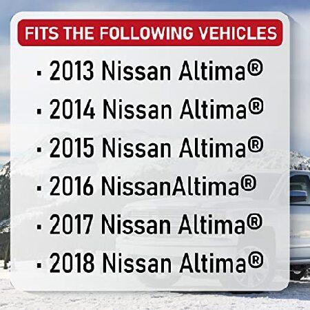 超格安価格 Left Driver Side Sun Visor Gray - Compatible with Nissan Altima Vehicles with Year 2013， 2014， 2015， 2016， 2017， 2018 - Sun Shade Assembly with Mirror