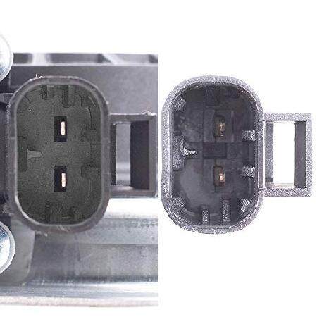 ディーラー Brock Driver and Passenger Side パワーウィンドウレギュレーター with Motor-2 Pin Connector Without One Touch 4 Piece Set Compatible with 07-12 Acadia