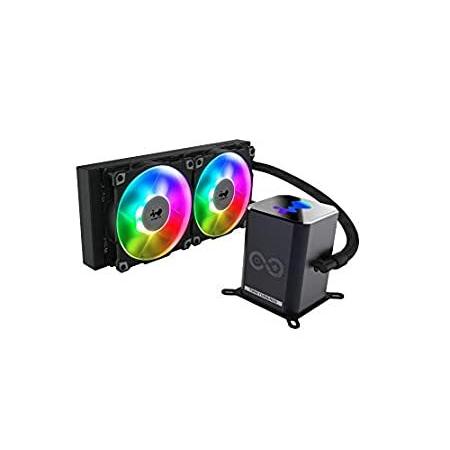 InWin SR24 PRO 240mm ARGB AIO ツインタービン液体CPUラジエーター