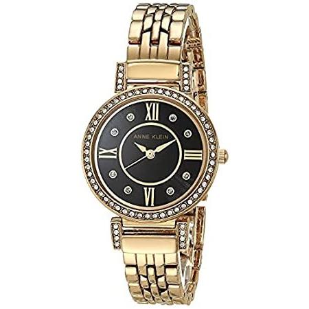 Anne Klein Women's Premium Crystal Accented Bracelet Watch, AK/2928