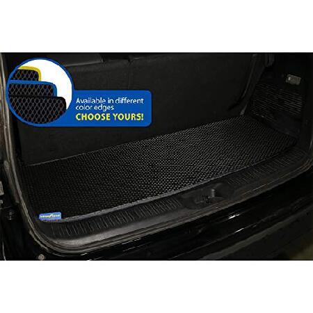 Goodyear　Custom　Fit　Highlander　Cargo　Waterproof,　Mat　with　for　Toyota　Duty　Liner　Liquid　Trunk　＆　2014-2019　Heavy　Liner,Diamond　Shape,Luggage　Tra　Dirt