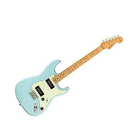 未使用 Fender エレキギター Noventa Stratocaster (Daphne Blue/Maple