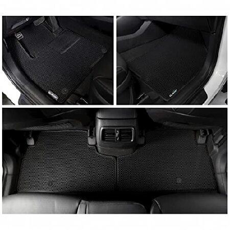 CLIM　ART　Honeycomb　Custom　2nd　for　Sorento　Kia　for　Floor　2016-2020,　Fit　and　All-Weather,　Floor　Mats　Liner,　Man　Mats　Accessories　＆　Car　Car　1st　Row,　Wom