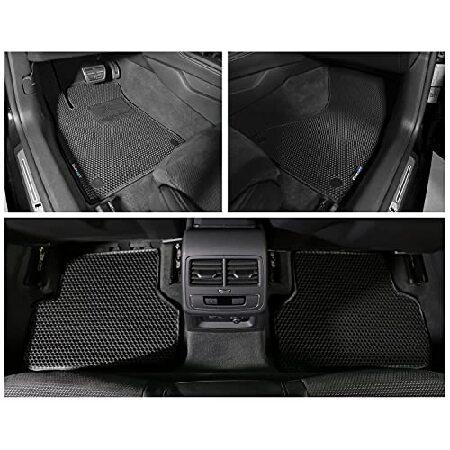 CLIM　ART　Honeycomb　Custom　Accessories　for　Mats　Row,　All-Weather,　Floor　Sportback　Audi　1st＆2nd　Floor　for　Fit　Man＆Wo　Liner,　Car　2019-2022,　Mats　A5　Car