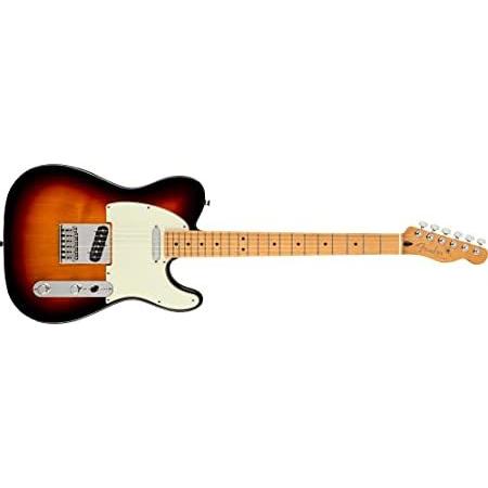 Fender エレキギター Player Plus Telecaster®， Maple Fingerboard， 3-Color Sunburst