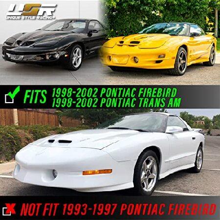 時間指定不可 USR 98-02 Firebird Side Marker Lights - COMBO Smoke Front + Rear Bumper Sidemarkers Lamps Set (Left + Right) Compatible with 1998-2002 Pontiac Firebir