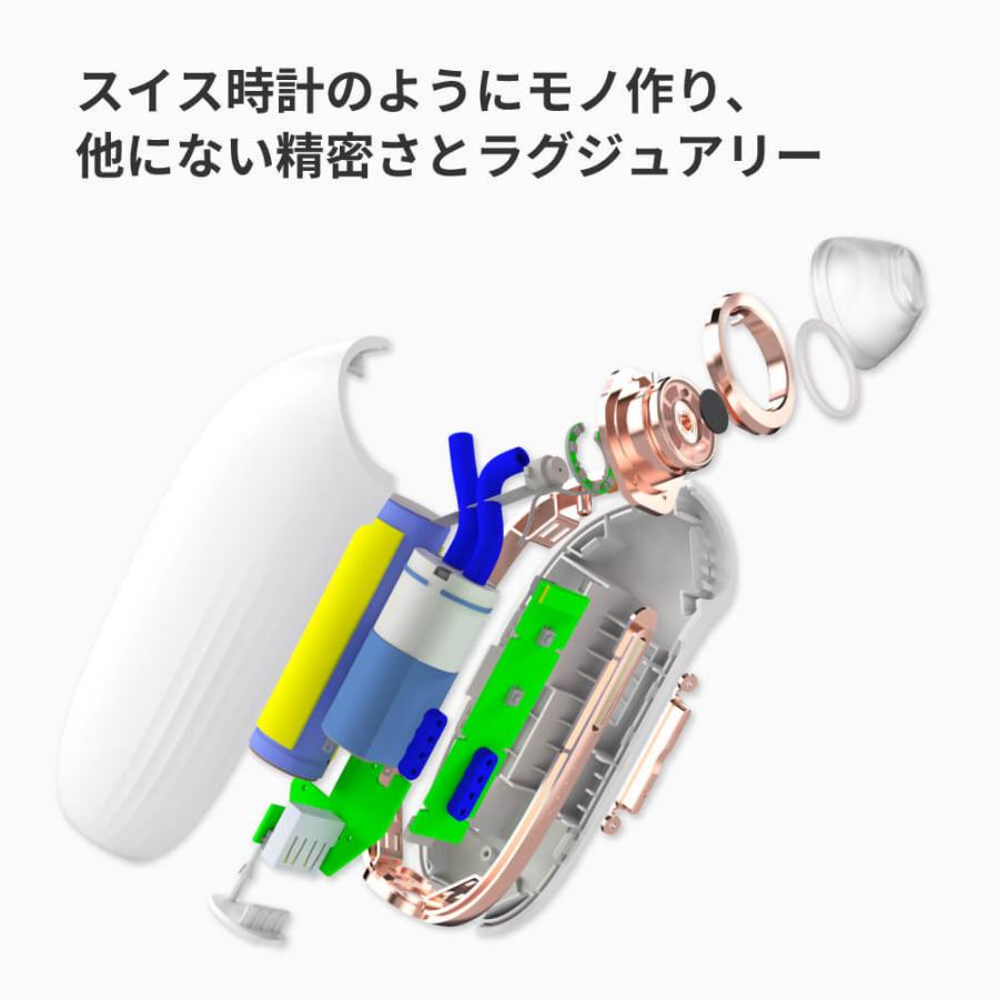 毛穴吸引器 スマホ連動 カメラ付き Areti アレティ 美顔器 毛穴汚れ 角栓 Porescope b2007WH｜areti｜10