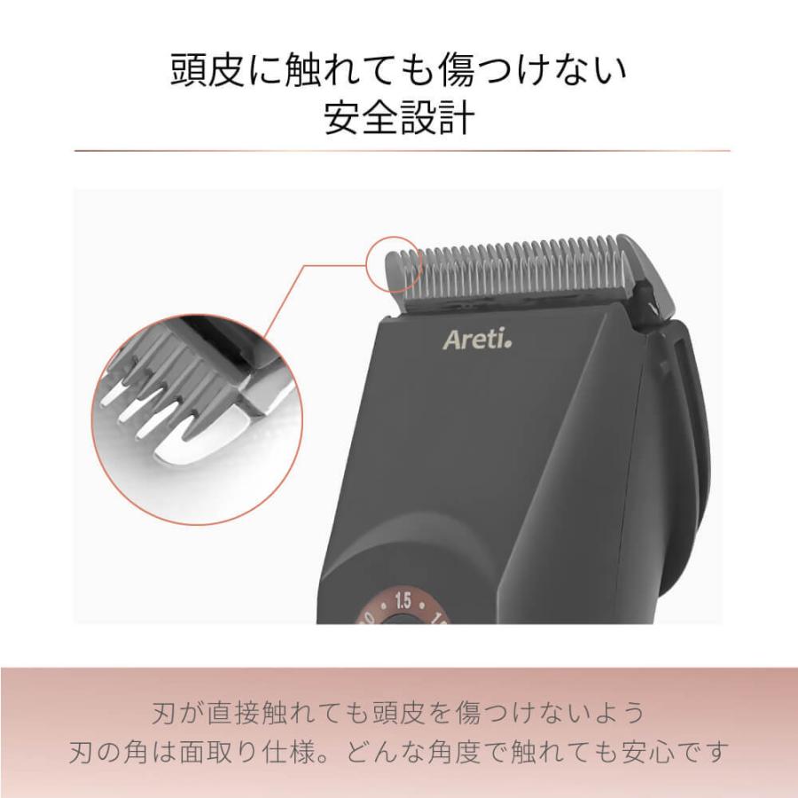 Areti バリカン 散髪 アレティ トリマー セルフカット 充電式