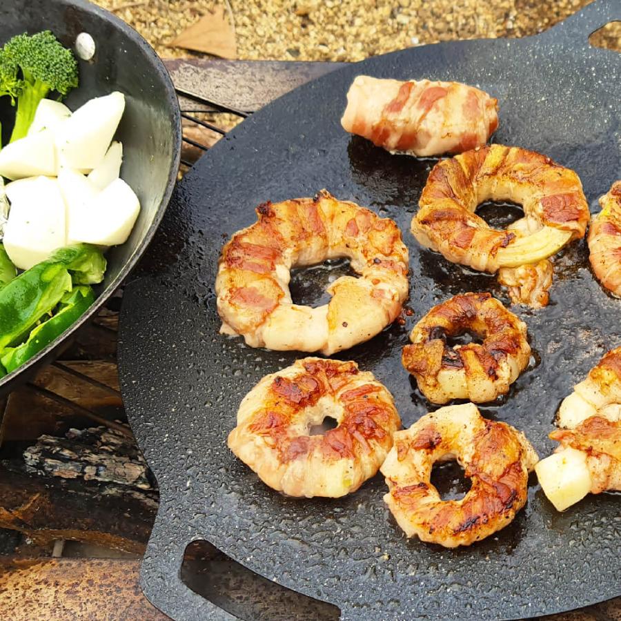 マルチグリドル Cancamper キャンキャンパー ガス IH 直火 対応 32cm