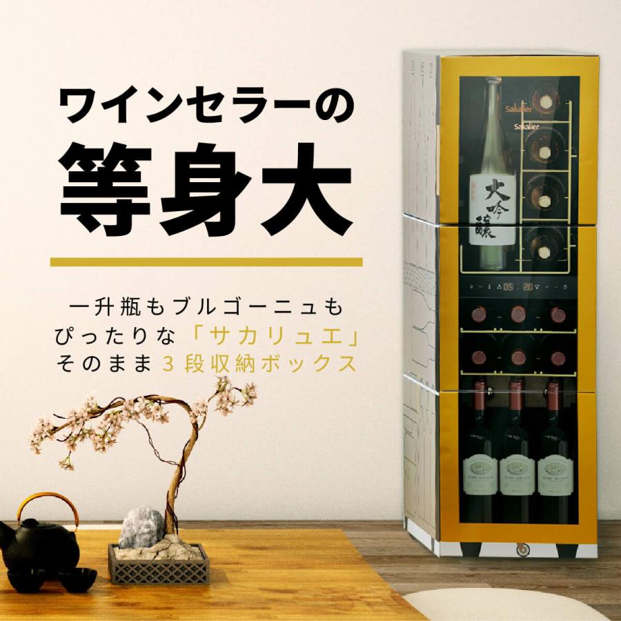 Areti（アレティ） Sakalier サカリュエ ワインセラー風ボックス 
