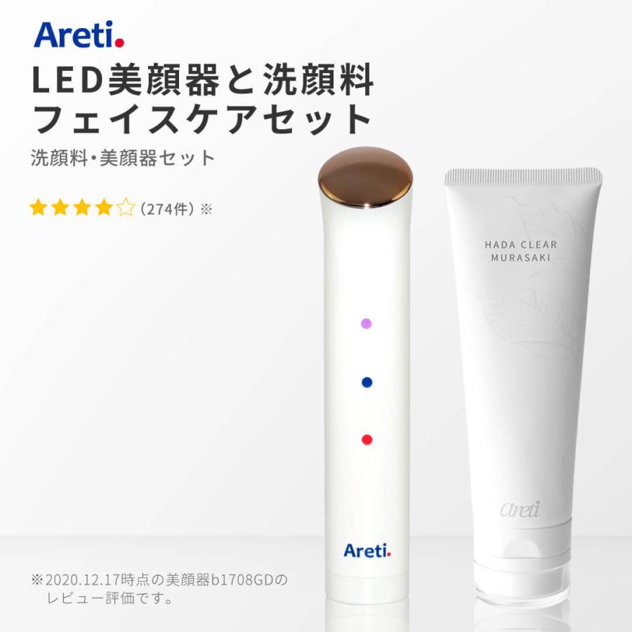 美顔器 光美顔器 東京ブランド 最大3年保証 Areti アレティ 日本製洗顔