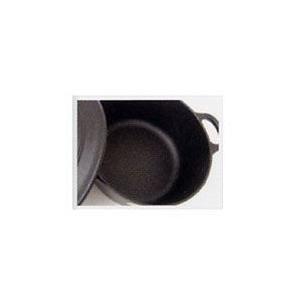 ルクルーゼ（ル・クルーゼ） ココットロンド 2101 20cm マットブラック （LE CREUSET）の画像