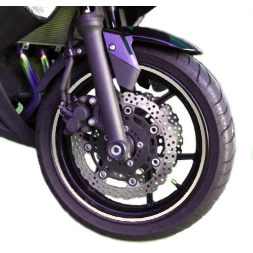 専用です！！！！！ Areyss】ホイールリムステッカー 17インチ／18インチ両用タイプ （銀