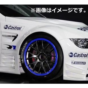 Nページ Areyss】ホイールリムステッカー 17インチ／18インチ両用タイプ （青