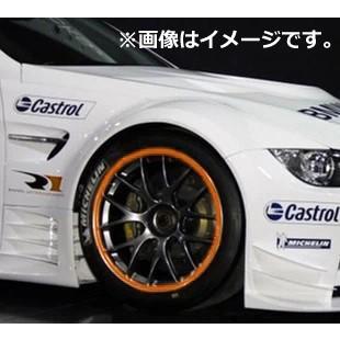 Areyss】ホイールリムステッカー 17インチ／18インチ両用タイプ （橙