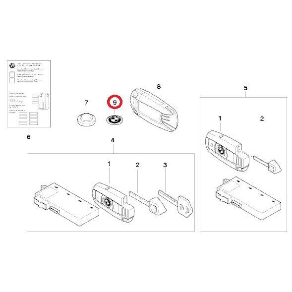 Bmw純正部品 ドイツ直輸入 11mm キーエンブレム Areyss Edivision 通販 Yahoo ショッピング