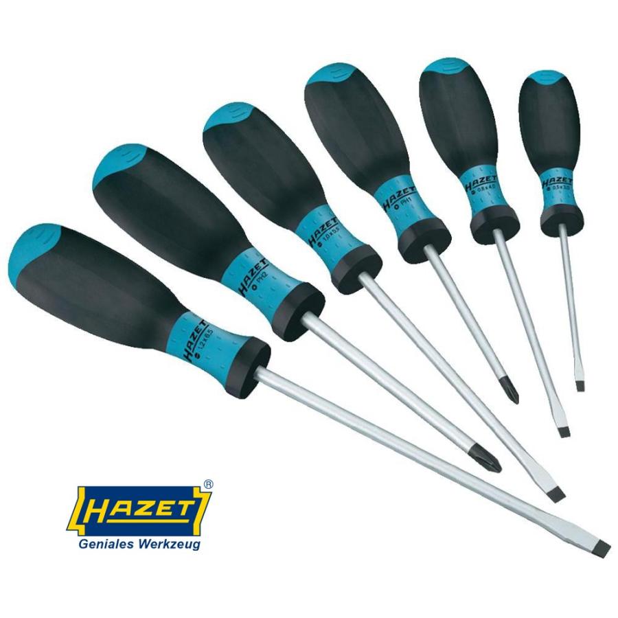 パター、ドライバーセット HAZET(ハゼット) ドライバー 6本セット（ドイツ直輸入） 810SPC/6