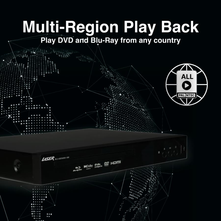 完全1年保証/3年延長可】 LASER レーザー BD5000 リージョンフリーBD