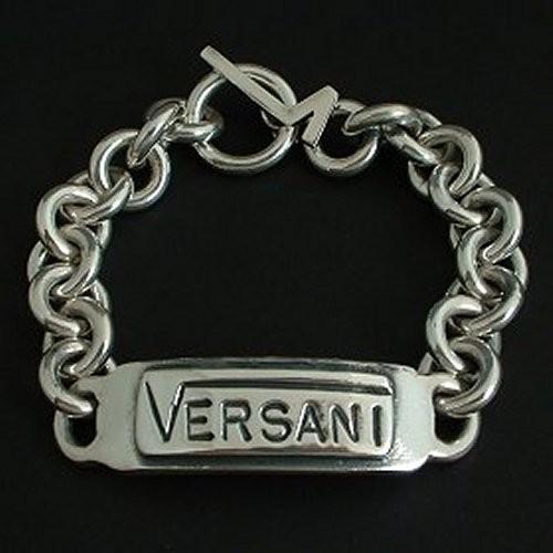 ベルサーニ　ヴェルサーニ　Versani 　スカル　シルバーブレスレット　ドクロ ベルサーニ ヴェルサーニ Versani スカル シルバーブレスレット ドクロ