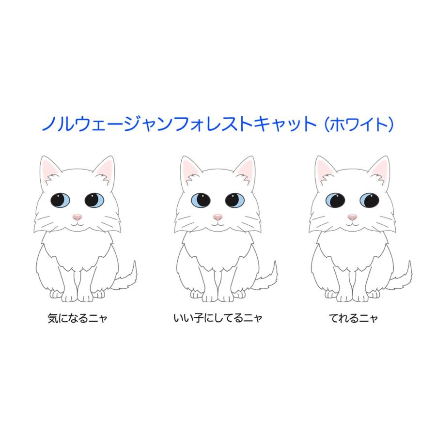 ノルウェージャンフォレストキャットステッカー 猫 ステッカー シール グッズ Cs Nfc01 Argent 通販 Yahoo ショッピング