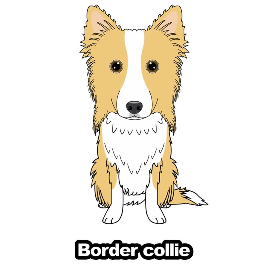 ボーダーコリー 立ち耳 犬 犬ステッカー 車 窓 玄関 犬種別 名前 ステッカー カーステッカー グッズ ドッグステッカー S u01 Argent 通販 Yahoo ショッピング